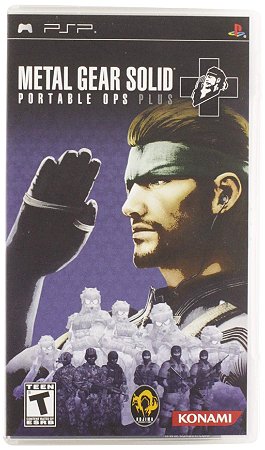 Metal Gear Solid Portable Ops Plus - PSP - Americano Original ( USADO )
