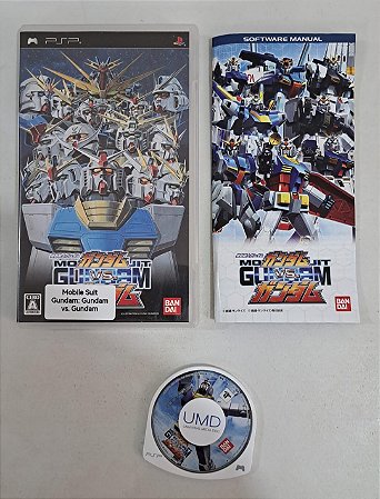 Mobile Suit Gundam: Gundam vs. Gundam - PSP - JP Original ( USADO )