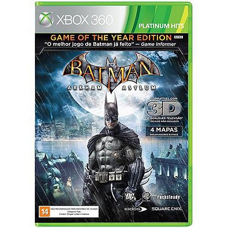Batman Arkham Asylum - XBOX 360 ( USADO )