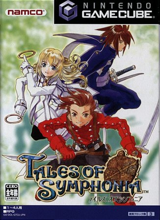 Tales Of Symphonia - Nintendo Game Cube - JP ( USADO so o disco e a capa )