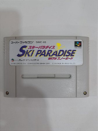 Ski Paradise - Famicom Super Nintendo - JP Original ( USADO )