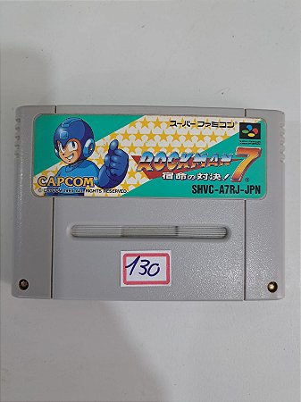 Rockman 7 Megaman - Famicom Super Nintendo - JP Original ( USADO )