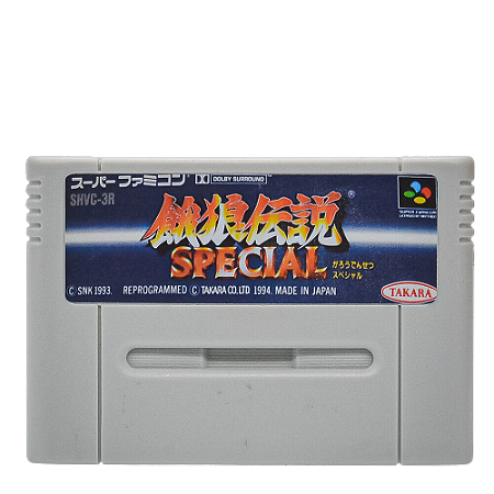 Fatal Fury Special - Famicom  Super Nintendo - JP Original ( USADO )