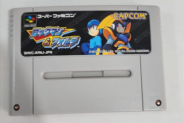 Rockman & Forte - Famicom Super Nintendo - JP Original ( USADO )