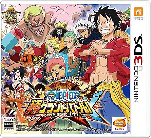 One Piece Super Grand Battle X - Nintendo 3DS - Japones ( USADO )
