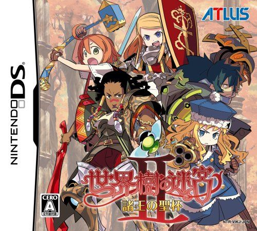 Etrian Odyssey II Heroes of Lagaard - Nintendo DS Japones ( USADO )
