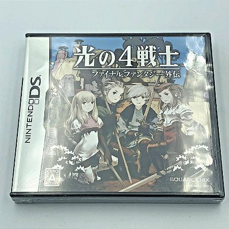 Final Fantasy The 4 Heroes of Light - Nintendo DS Japones ( USADO )