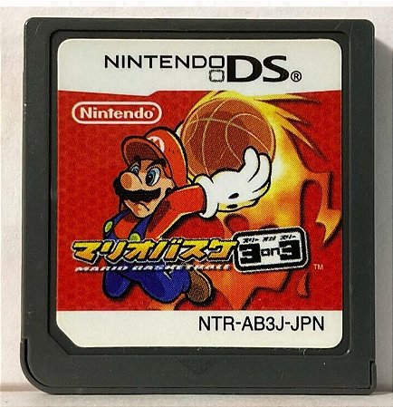 Mario Basketball 3 on 3 - Nintendo DS Japones ( USADO )