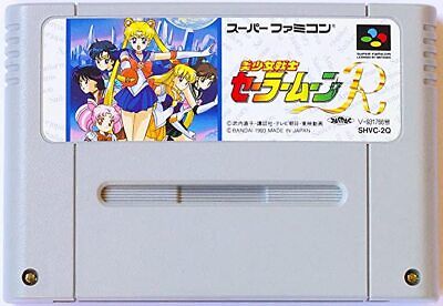 Pretty Girl Warrior Sailor Moon R - Super Famicom Super Nintendo - JP Original ( USADO )