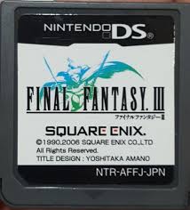 Final Fantasy III - Nintendo DS Japones ( USADO )