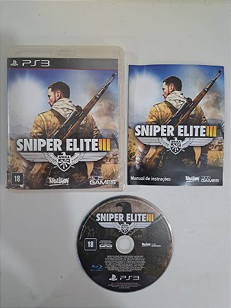 Sniper elite 3 - Ps3 ( USADO )