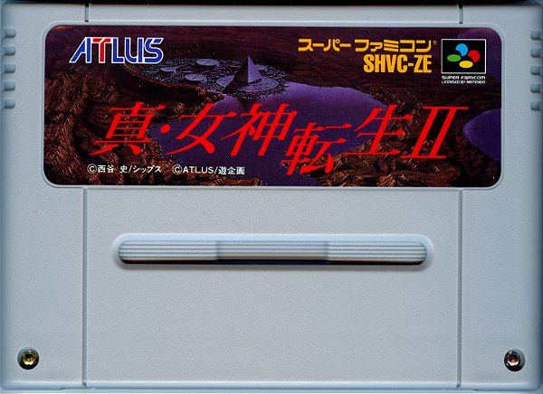 SHIN MEGAMI TENSEI 2 - Famicom  Super Nintendo - JP Original ( USADO )