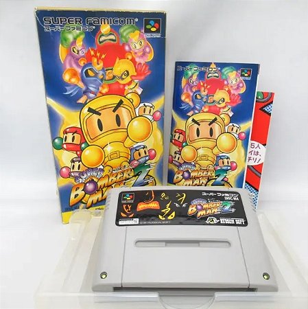Bomberman 2 CIB - Famicom  Super Nintendo - JP Original ( USADO )