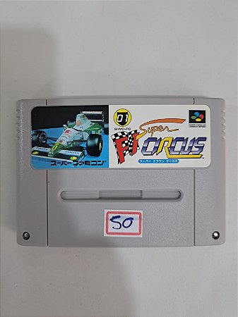 Super F1 Circus - Famicom Super Nintendo - JP Original ( USADO )