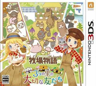 Story of Seasons Trio of Towns - Nintendo 3ds Japones ( USADO )