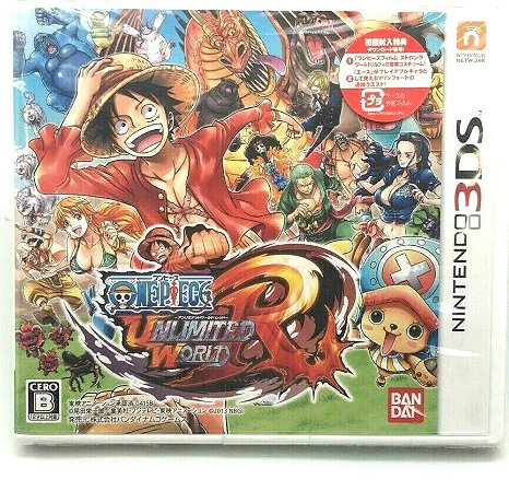 One Piece Unlimited World Red - Nintendo 3ds Japones ( USADO )