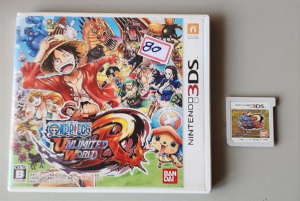 One Piece Unlimited World Red - Nintendo 3ds Japones ( USADO )