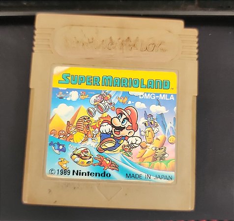 Super Mario Land - Nintendo Game Boy JP ( USADO )