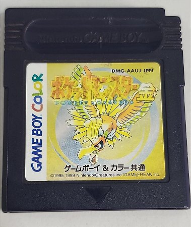 Pokemon Gold - Nintendo Game Boy Color JP ( USADO )