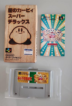 Kirby Super Deluxe ( CIB ) - Famicom  Super Nintendo - JP Original ( USADO )