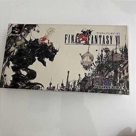 Final Fantasy VI ( CIB ) - Famicom  Super Nintendo - JP Original ( USADO )