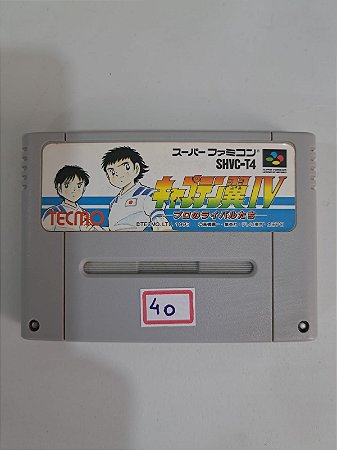 Captain Tsubasa IV 4 Pro no Rival Tachi Soccer Football - Famicom Super Nintendo - JP Original ( USADO )