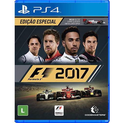 Fórmula 1 2017 - PS4 ( USADO )
