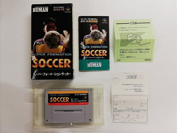 Super Formation Soccer CIB - Famicom  Super Nintendo - JP Original ( USADO )