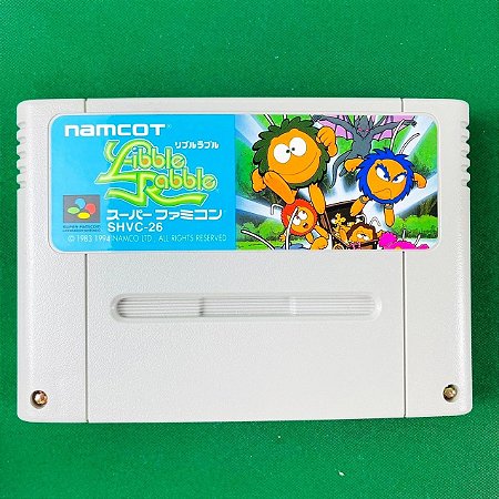 Libble Rabble - Famicom  Super Nintendo - JP Original ( USADO )