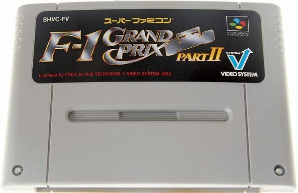F-1 Grand Prix Part 2  - Famicom  Super Nintendo - JP Original ( USADO )