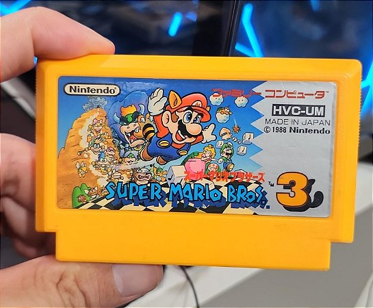 Super Mario bros 3 - Nintendo Famicom - Family Computer ( USADO )