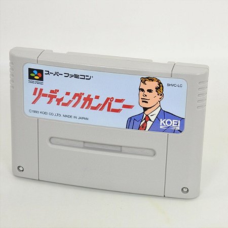 LEADING COMPANY - Famicom  Super Nintendo - JP Original ( USADO )