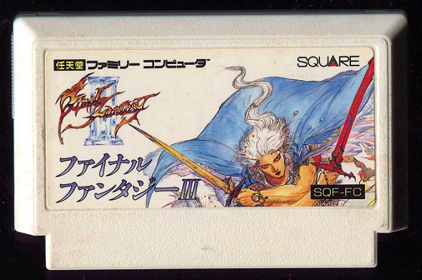 Final Fantasy 3 - Nintendo Famicom - Family Computer ( USADO )