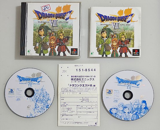Dragon Quest VII - Playstation 1 - JP Original ( USADO )