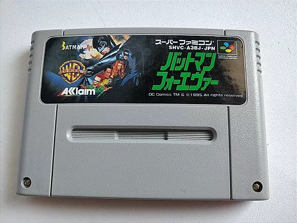 Batman Forever - Famicom  Super Nintendo - JP Original ( USADO )