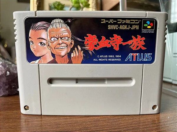 Power Instinct Goketsuji Ichizoku - Famicom  Super Nintendo - JP Original ( USADO )