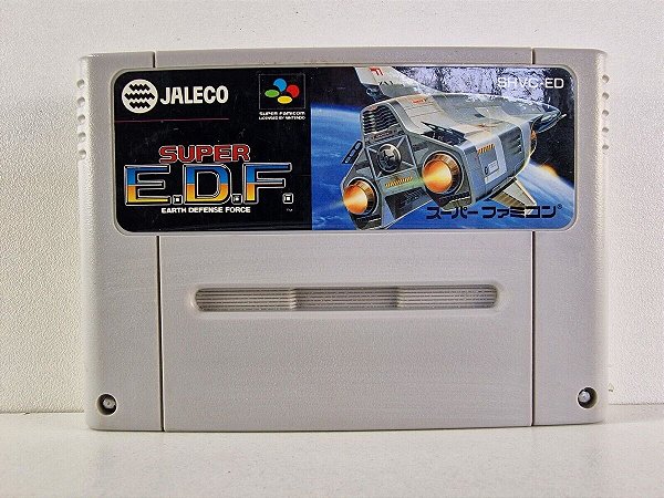 Super E.D.F. Earth Defense Force  - Famicom  Super Nintendo - JP Original ( USADO )