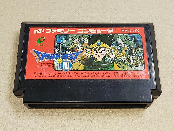Dragon Quest 3 - Nintendo Famicom - Family Computer ( USADO )