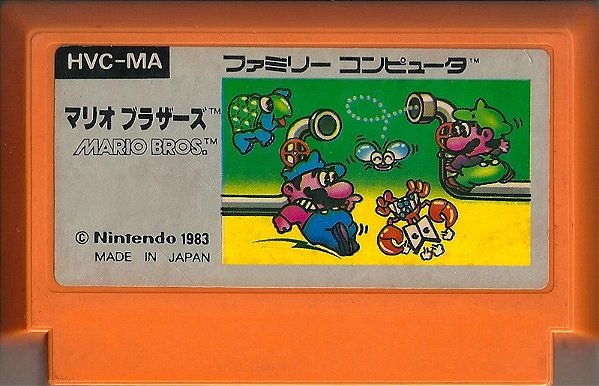 Mario bros - Nintendo Famicom - Family Computer ( USADO )
