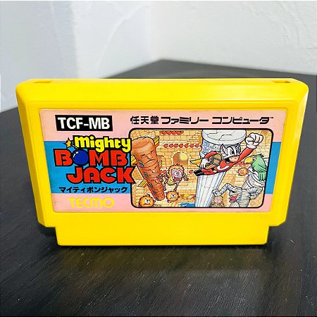 Mighty Bomb Jack - Nintendo Famicom - Family Computer ( USADO )