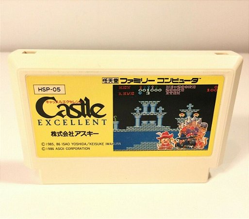Castle Excellent - Nintendo Famicom - Family Computer ( USADO )