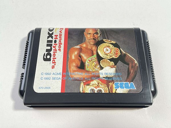 Evander Holyfield - Mega Drive  JP ( USADO )
