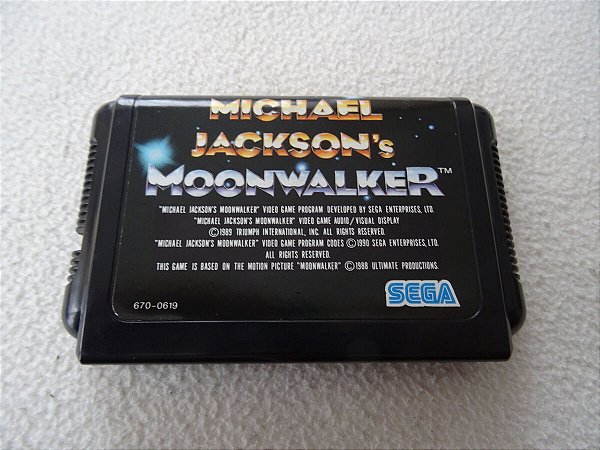 Michael Jackson Moonwalker - Mega Drive  JP ( USADO )