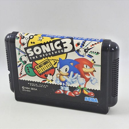 Sonic 3 - Mega Drive  JP ( USADO )