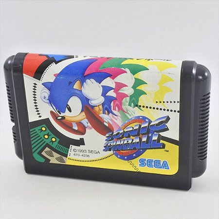 Sonic Spinball - Mega Drive  JP ( USADO )