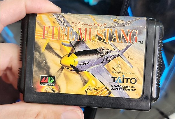 Fire Mustang - Mega Drive JP ( USADO )