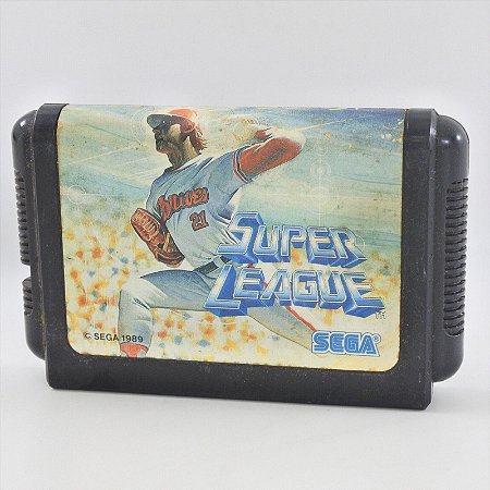 Super League - Mega Drive  JP ( USADO )