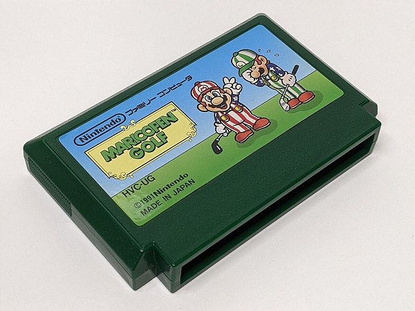 Mario Open Golf - Nintendo Famicom - Family Computer ( USADO )