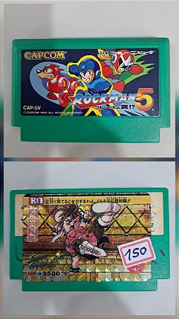 Rockman 5 - Nintendo Famicom - Family Computer ( USADO )