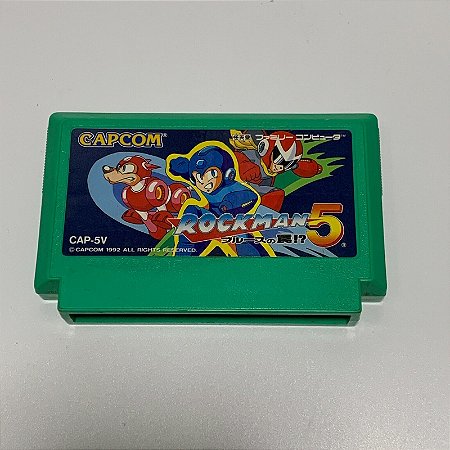 Rockman 5 - Nintendo Famicom - Family Computer ( USADO )